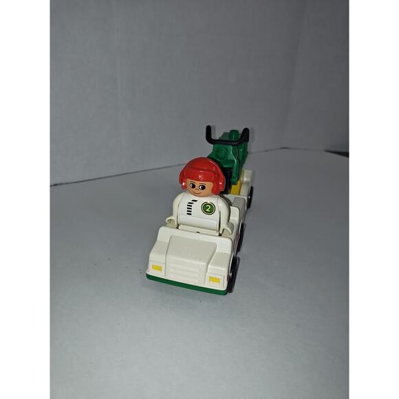 Vintage Rare 1994 LEGO Duplo 2621 Octan Motor Cross Transporter Building Toys - Picture 4 of 8